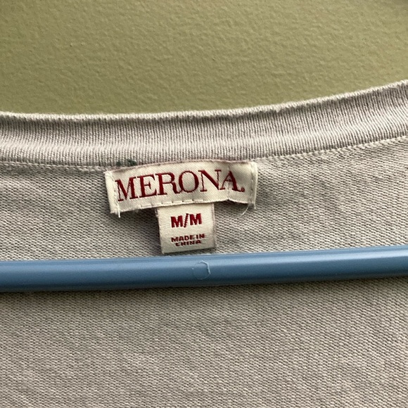 Merona Light Gray Sweater - Picture 2 of 5